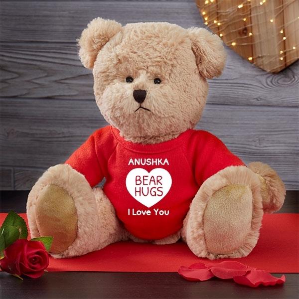 Bear Hugs Personalized Teddy Bear